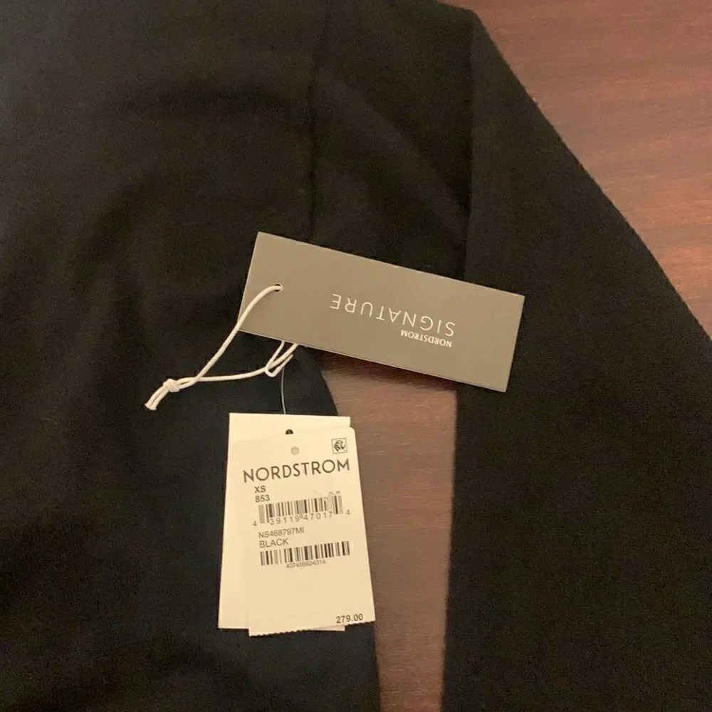 Nordstrom Women’s  signature cashmere  & cotton long cardigan, Size XS NWT